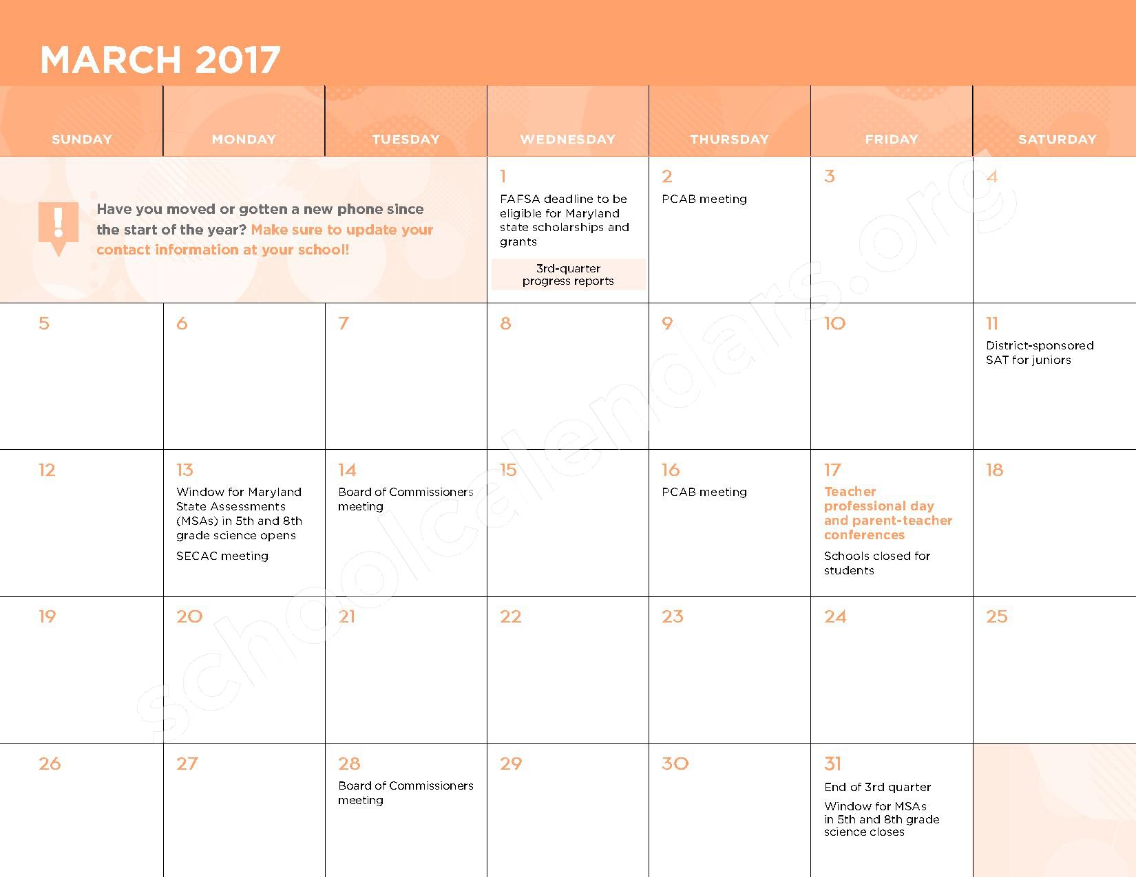 Baltimore City Public Schools Calendars Baltimore MD Baltimore City Public Schools Calendars Baltimore MD
