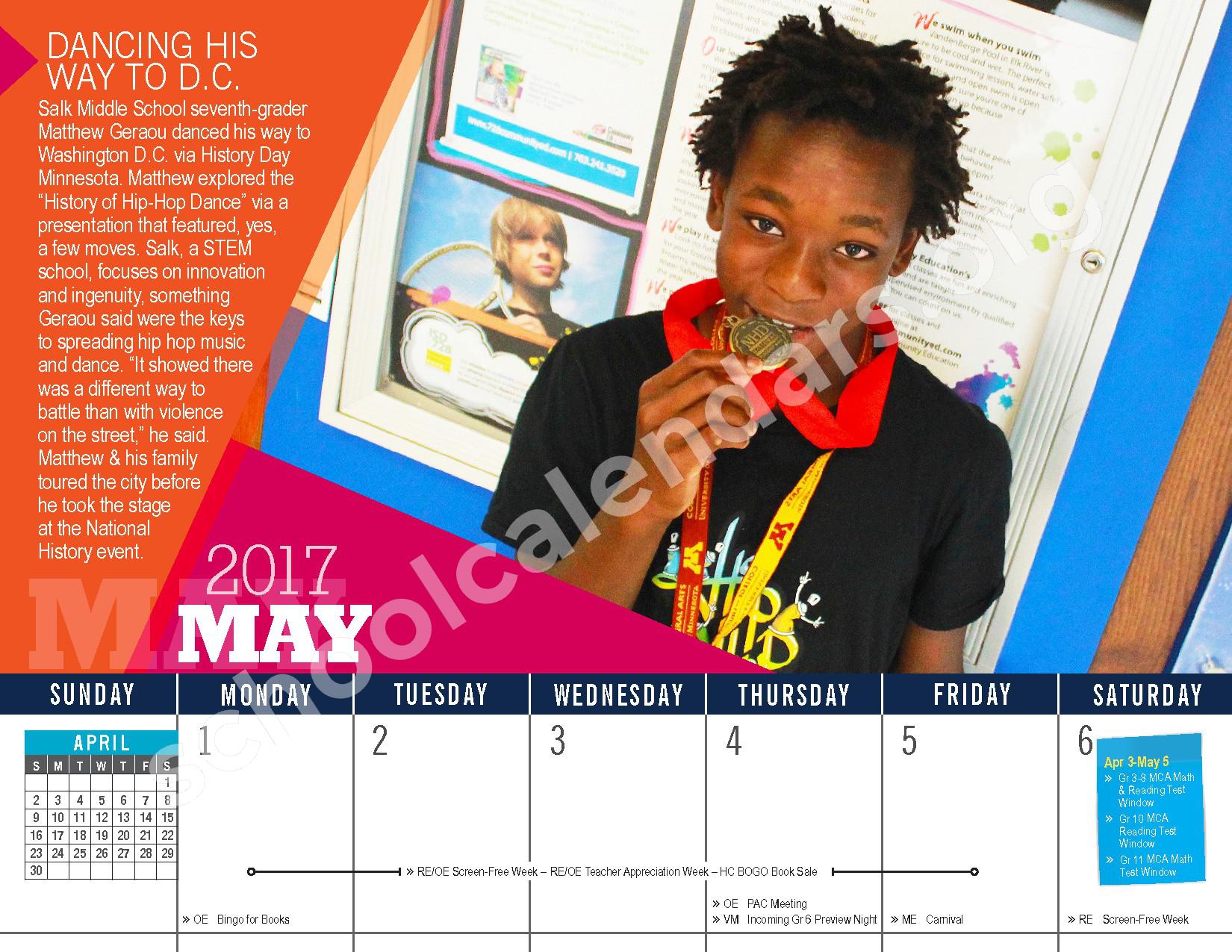 Elk River Public School District Calendars Elk River, MN